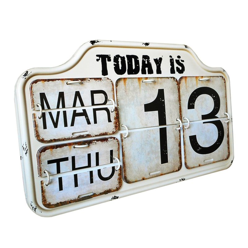 Retro Perpetual Calendar Ideal For The Elderly Impaired Vision Or Memory Loss