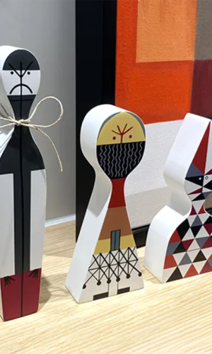 Picasso’s Jokers Funny Wooden Dolls Cubist Art Wooden Figures