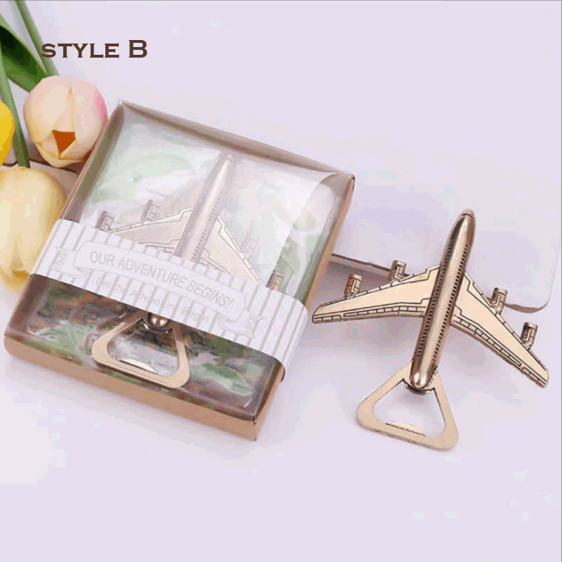 Vintage Airplane Bottle Opener Wedding Favors Giveaways Airplane Bottle Opener Wedding Favors Giveaways