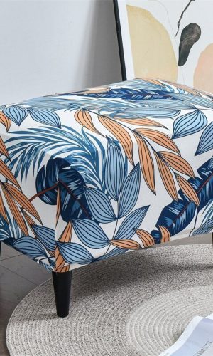 Rectangle Ottoman Cover Stylish Patterns (73-94)×(60-80)cm