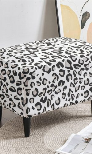 Rectangle Ottoman Cover Stylish Patterns (73-94)×(60-80)cm