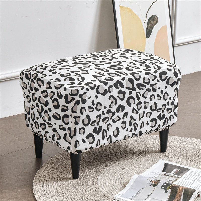 Ottoman Cover Foot Stool Cover
