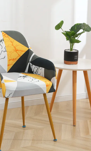 Dining Arm Chair Cover-stylish Patterns