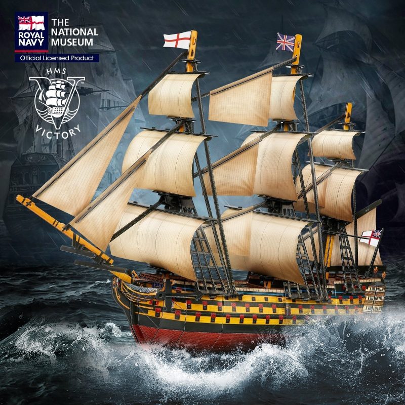 HMS Victory Ship Model Kit 3D Paper Model Kit for 8+ years