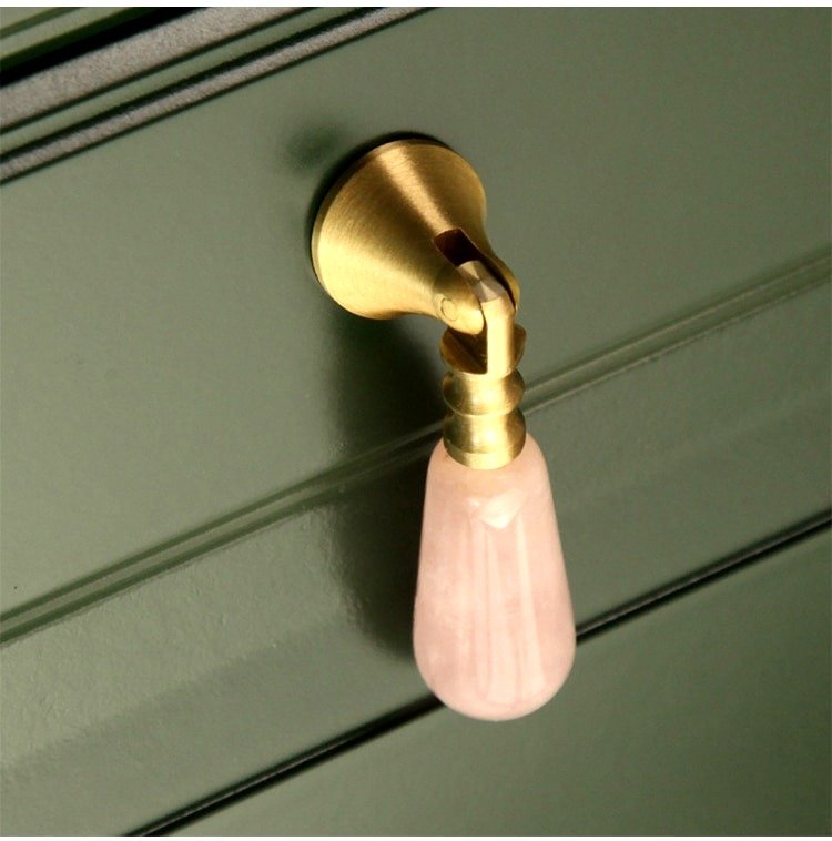 Tear of Crystal Novelty Cabinet Drawer Knobs
