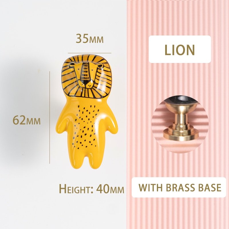 Lion-with base