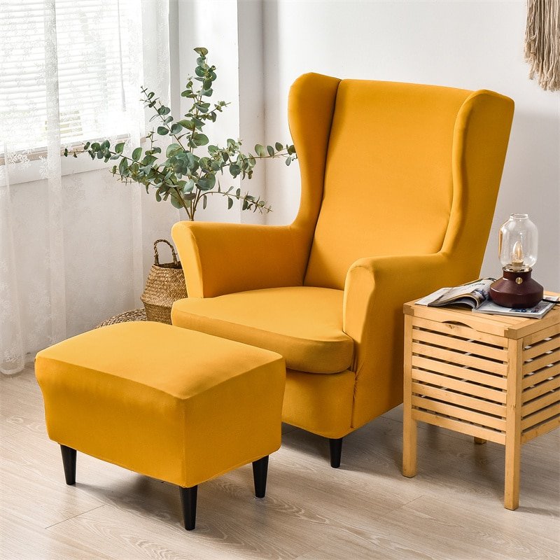 slipcovers for wingback chairs covers