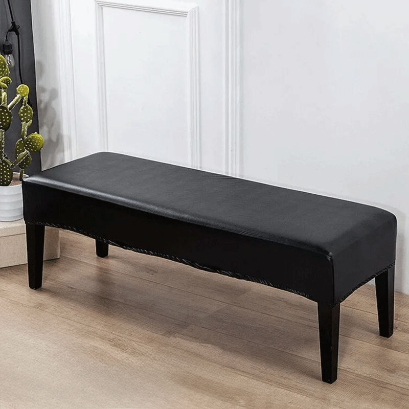 PU Leather Bench Covers