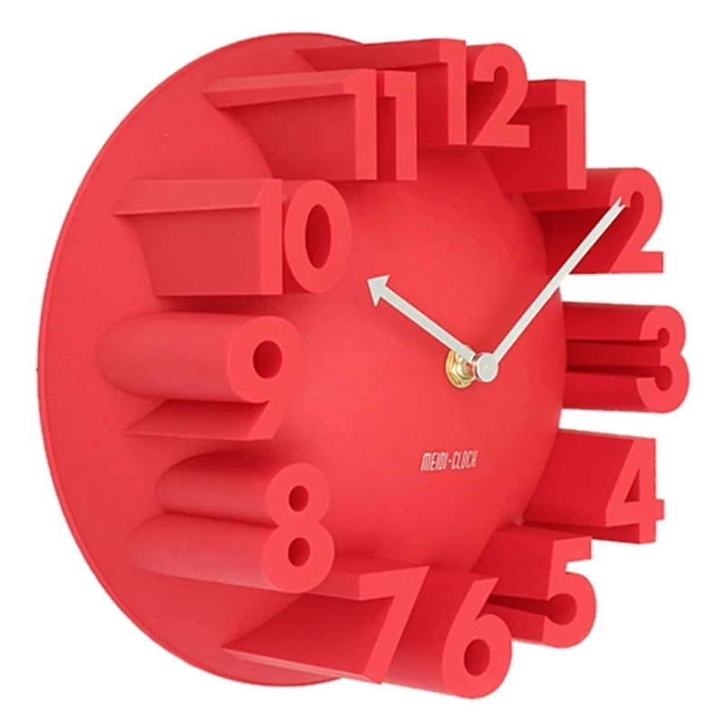 Mickey Mouse Wall Clock For Kids Room Or Nursery Cartoon Wall Décor