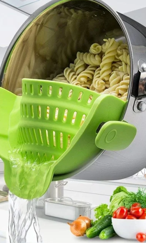 Pot Strainer Universal Size Novelty Kitchen Gadget