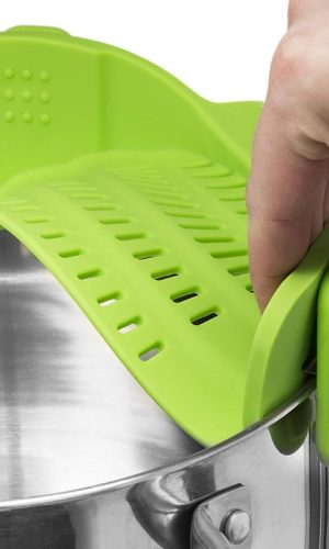 Pot Strainer Universal Size Novelty Kitchen Gadget