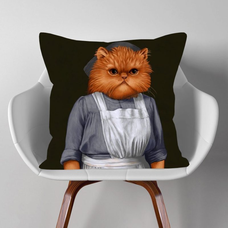 Adorable Pets Dogs & Cats Cushion Covers 45x45cm Linen