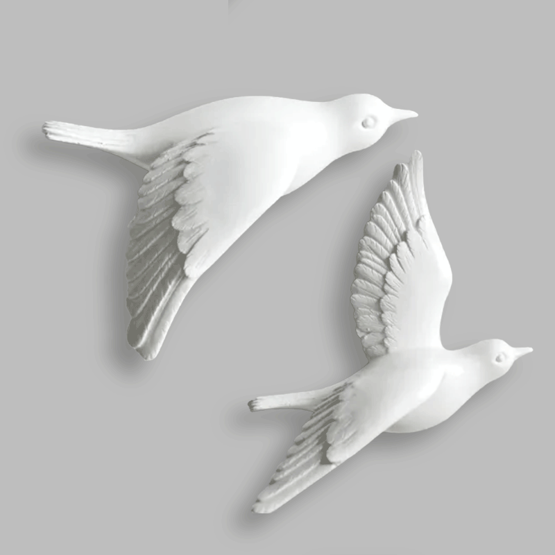 Birds Wall Décor Flying Birds Wall Art Indoor Outdoor