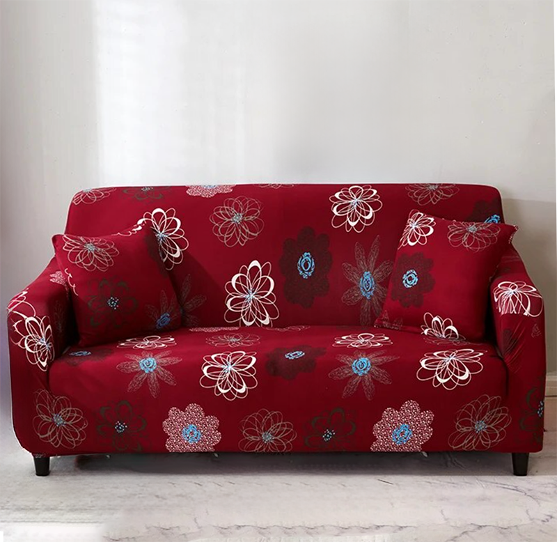 1/2/3/4 Seater Sofa Cover Stylish floral patterns