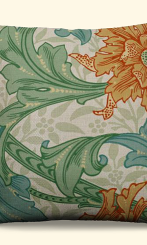 William Morris Cushion Covers Linen Cotton, 30×50 to 50x50cm