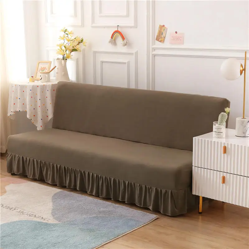 Skirt Sofa Bed Covers Armless Sofas Slipcovers With Skirt