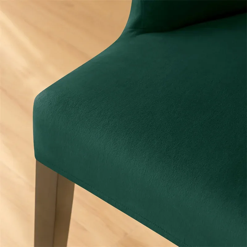 Dining Chair Covers stylish Colours Soft Velvet Slipcovers Dining Chair Cover