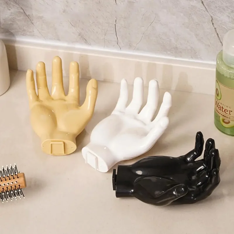 Novelty Hooks Self-Adhesive Hand Shape Ring Holder