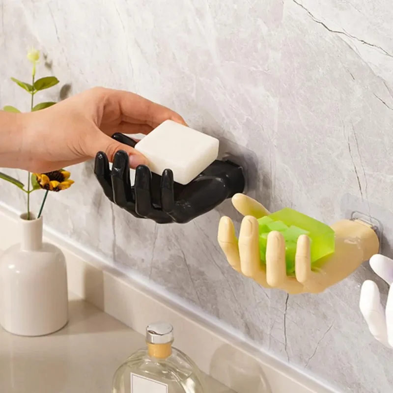 Novelty Hooks Self-Adhesive Hand Shape Ring Holder