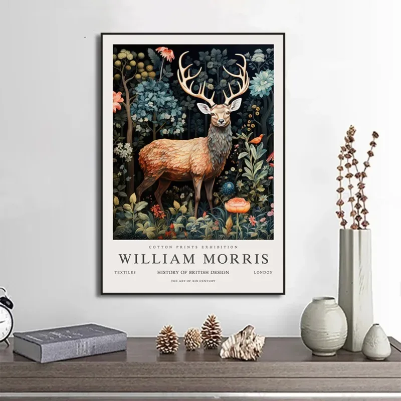 William Morris Posters & Prints Animals Inspired by William Morris Animal Motifs William Morris Posters & Prints