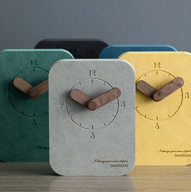 Time Brick Novelty Designer Desk Clock Minimalist Clock Time Brick Novelty Designer Desk Clock Minimalist Design