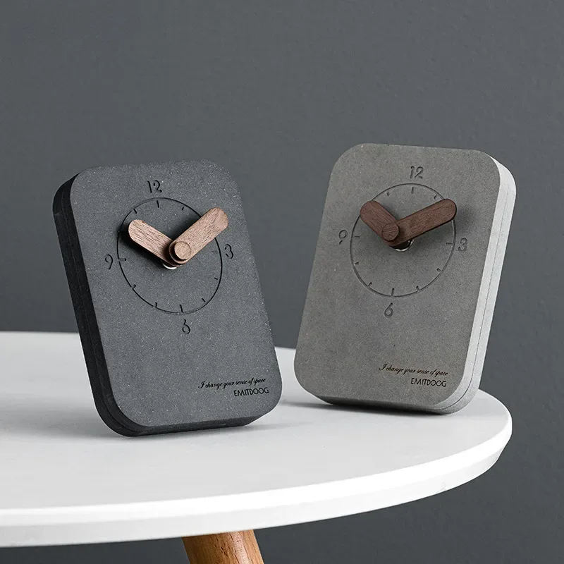 Time Brick Novelty Designer Desk Clock Minimalist Clock Time Brick Novelty Designer Desk Clock Minimalist Design
