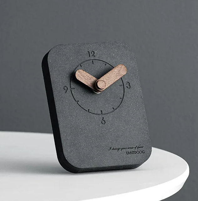 Time Brick Novelty Designer Desk Clock Minimalist Clock Time Brick Novelty Designer Desk Clock Minimalist Design
