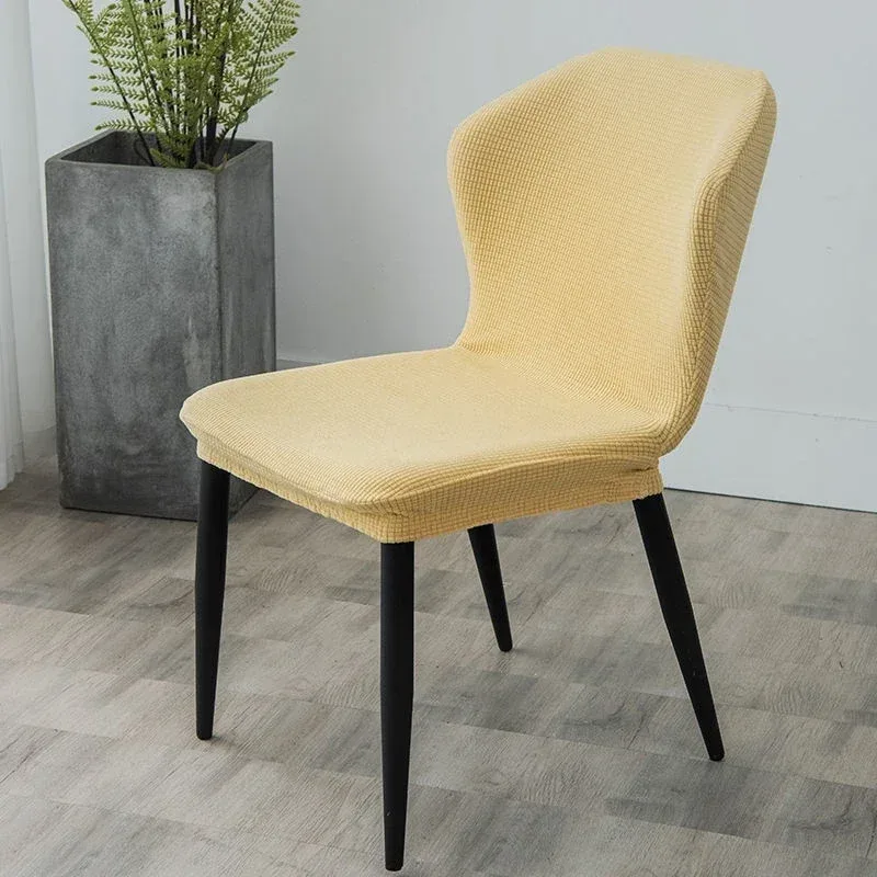 Dining Chair Cover-Stretch Fit Seat Cover Stylish Colours