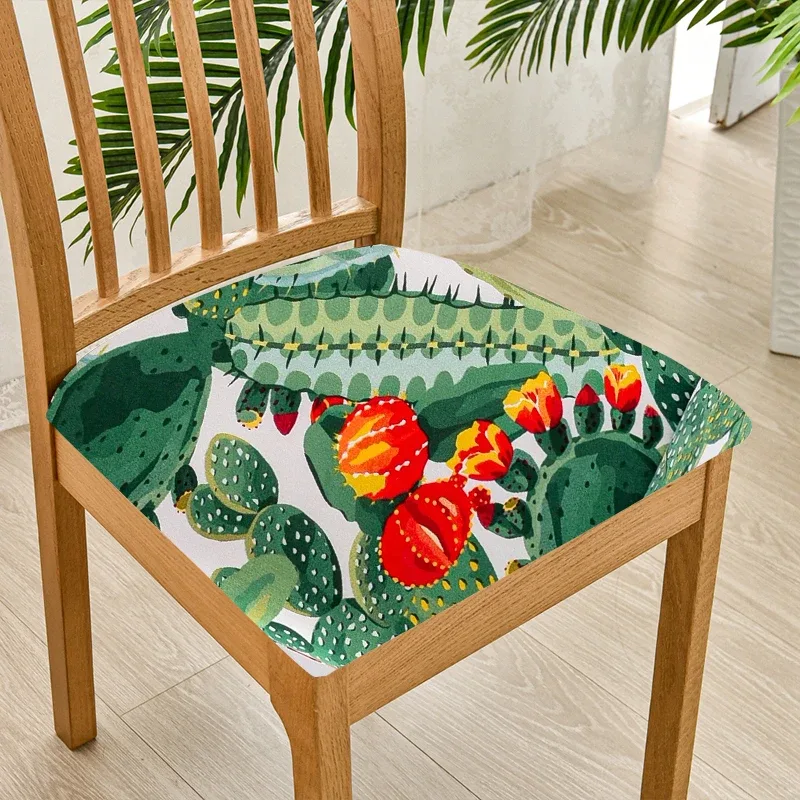 Chair Seat Cushion Cover Dining Square 35-45cm — Stylish Patterns Dining Chair Cover Square Seat Cushion Cover