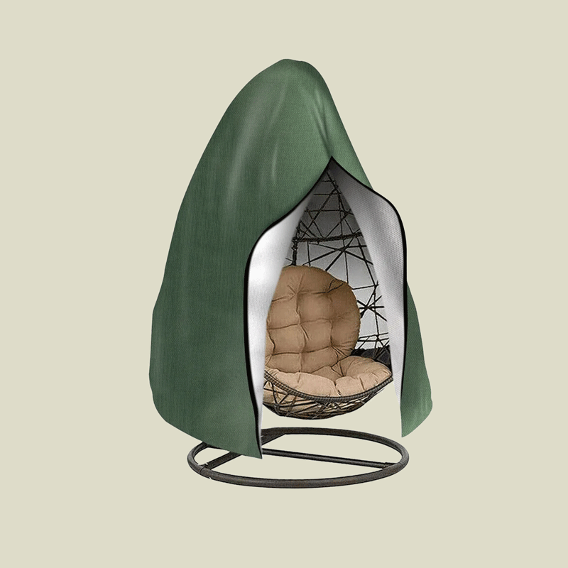 Wind-Proof / UV-Resistant / Waterproof Outdoor Egg Swing Chair Cover Hanging Pod Chair Cover
