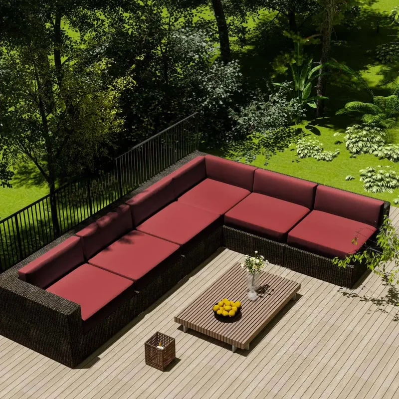 Outdoor Cushion Covers Waterproof & UV-Resistant