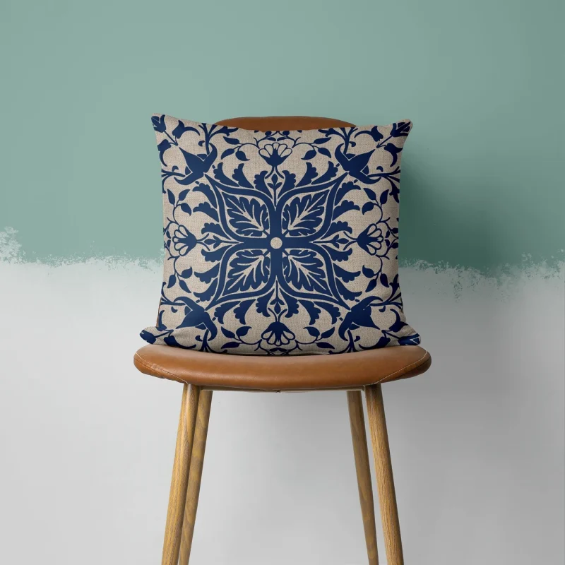 William Morris Cushion Covers Stylish Blue 45cmx45cm 40cmx40cm
