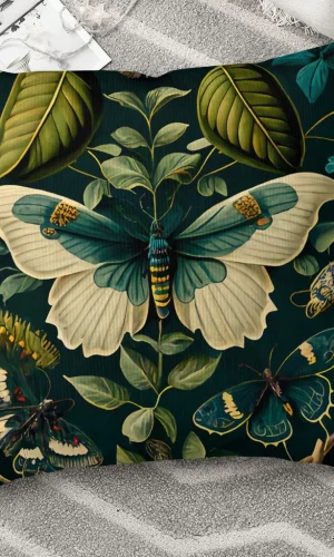 Cushion Covers Butterfly Design — Double Sides 45x45cm