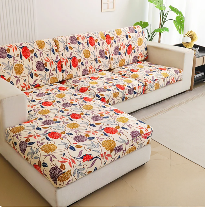 Sofa Lounge Cushions Covers for 1-4 Seaters & L Shape Sofa Stylish Patterns