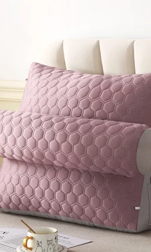 Backrest Pillow Wedge Triangular — Ergonomic, 3 Height Levels