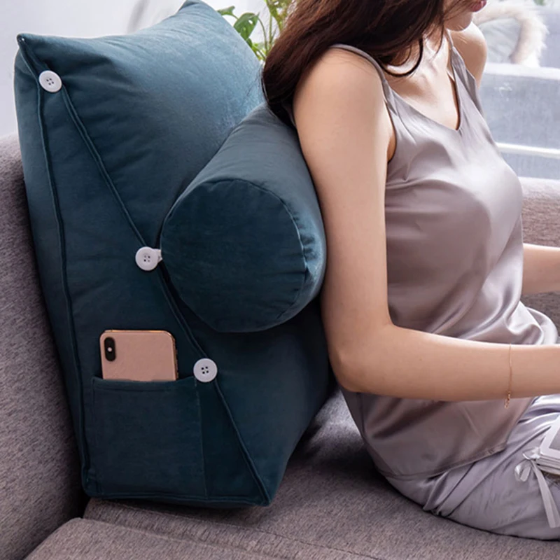 Wedge Pillow Triangular Backrest Pillow
