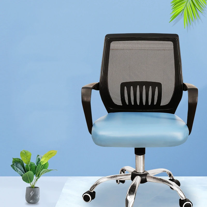 Chair Seat Cover Office Chair Cover Stylish Colours Water Resistant PU Leather