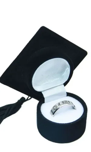Graduation Hat Single Ring Box — Jewellery Gift Box for Grad Day