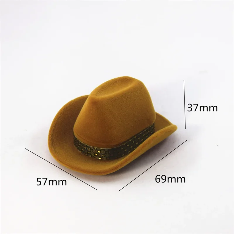Jewellery Gift Box Novelty Cowboy Hats Single Ring Box