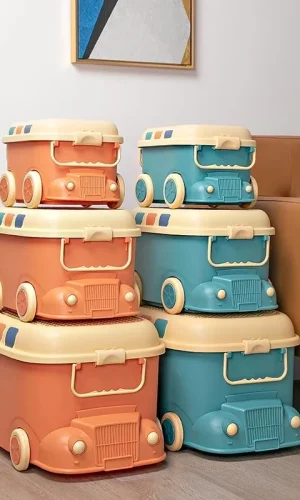 Truck-Shape Storage Boxes for Kids’ Toys — Nursery & Bedroom