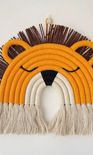 Animal Macrame Wall Hangings — Nursery & Kids’ Room Décor
