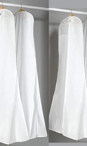 Wedding Gown Cover Bridal Garment Bag 180×80cm — Dampproof