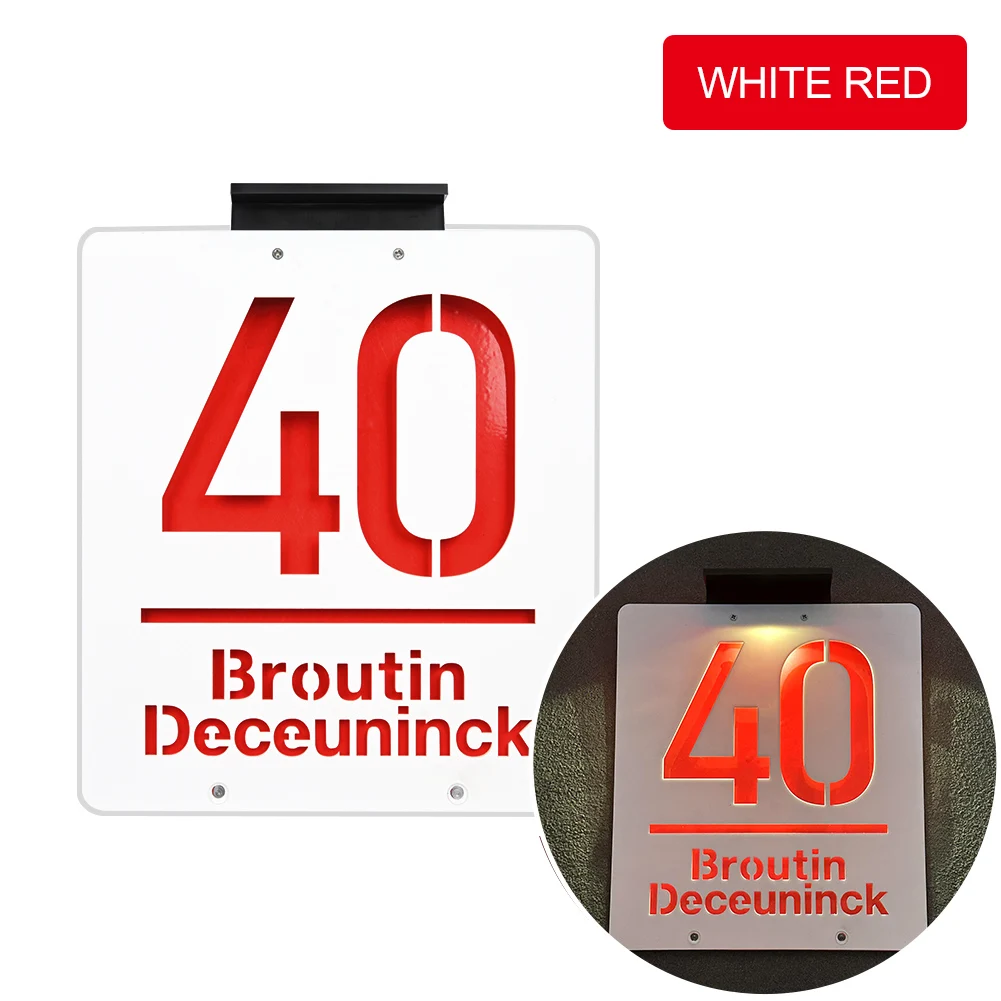 white red