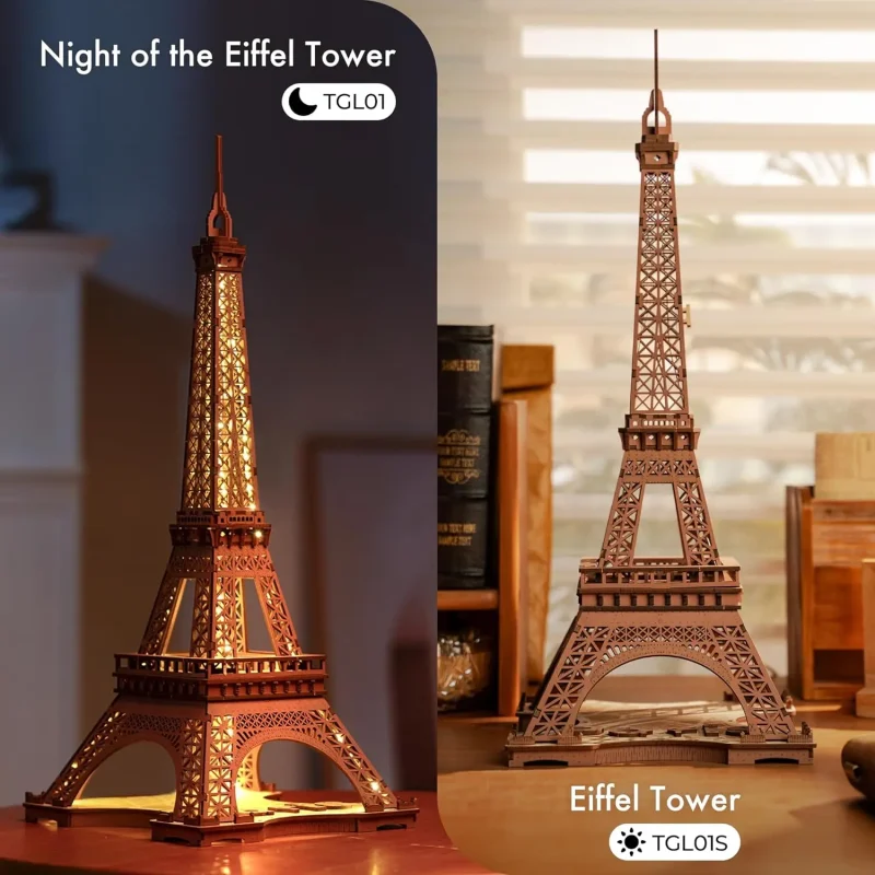 Eiffel Tower Wooden Model Kit