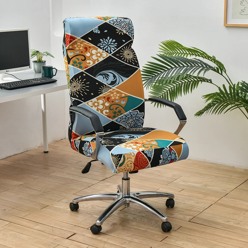 Office Chair Covers with Zipper Closure