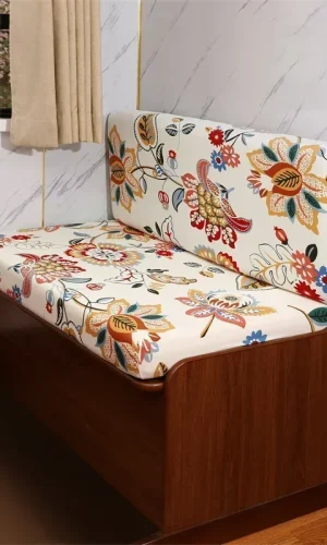 Booth Dinette Seating Cover Stylish Patterns — RV Dinette 2 Pcs/Set
