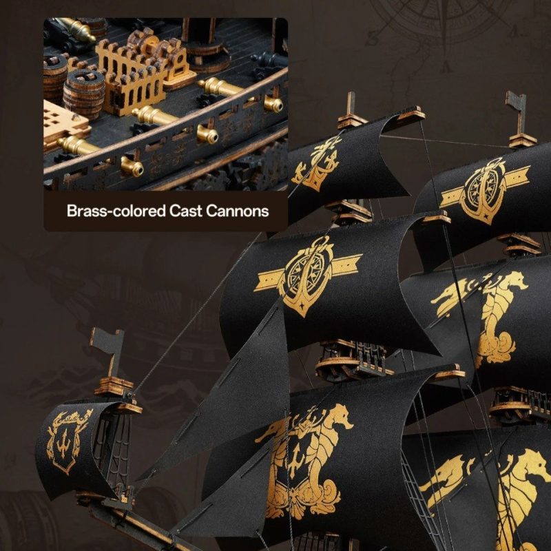 Baroque Pirate Ship Model Kit