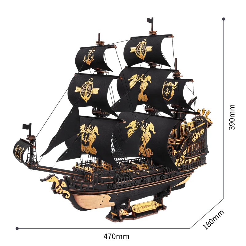 Baroque Pirate Ship Model Kit