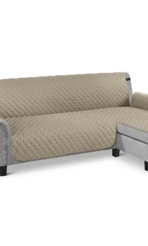 L-Shape Lounge Sofa Cover — Corner Lounge Slipcover Reversible