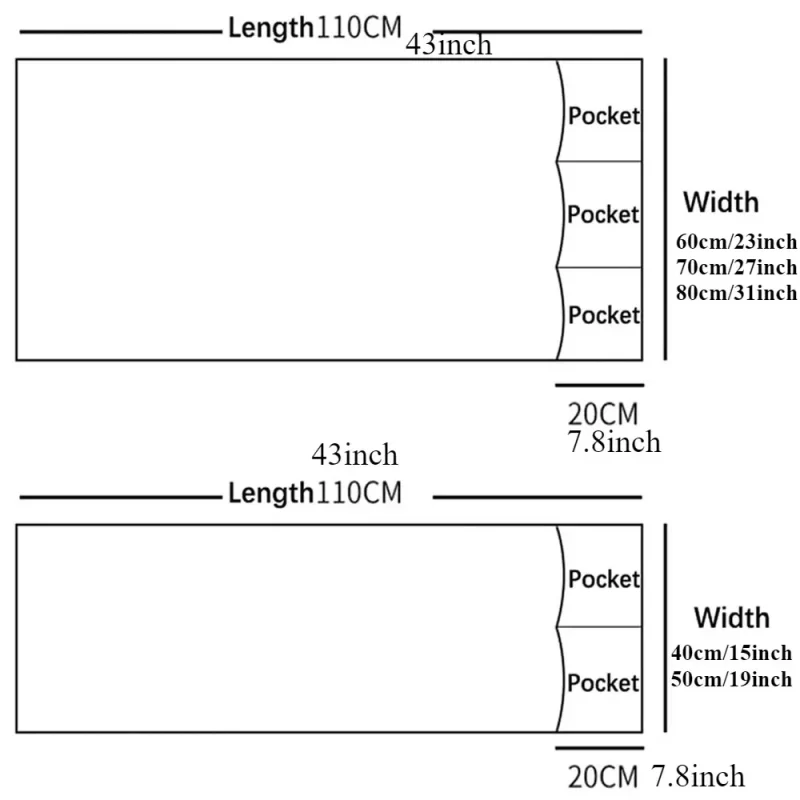 Armrest Covers with storage pockets Sofa Armrest Organizer